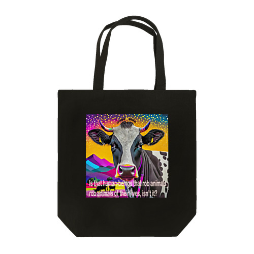 animal welfare cow Tote Bag