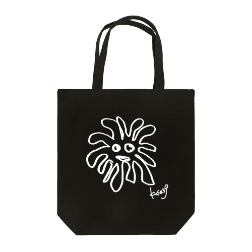 草のアイコンのトートバッグ(濃い色) Tote Bag