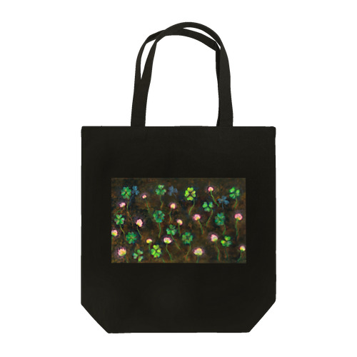 ピンクの花のクローバー🍀 Tote Bag