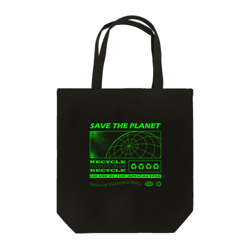 SAVE THE PLANET トートバッグ