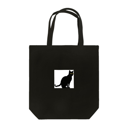 黒猫の思い (=^・^=) Tote Bag