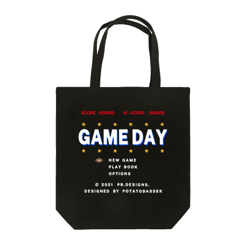 GAME DAY  トートバッグ