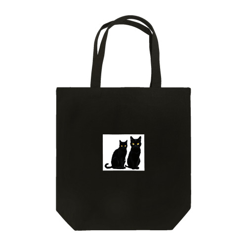 黒猫の思い (=^・^=) Tote Bag