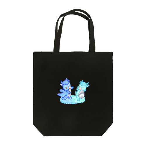 キャンディードラゴン　青 Tote Bag