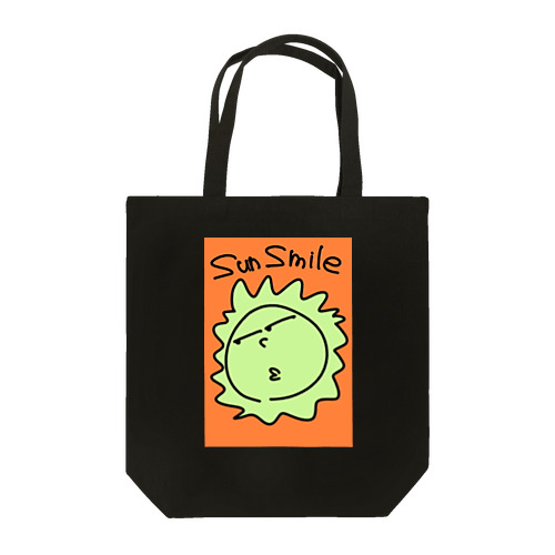 サンスマイルオレンジグリーン Tote Bag