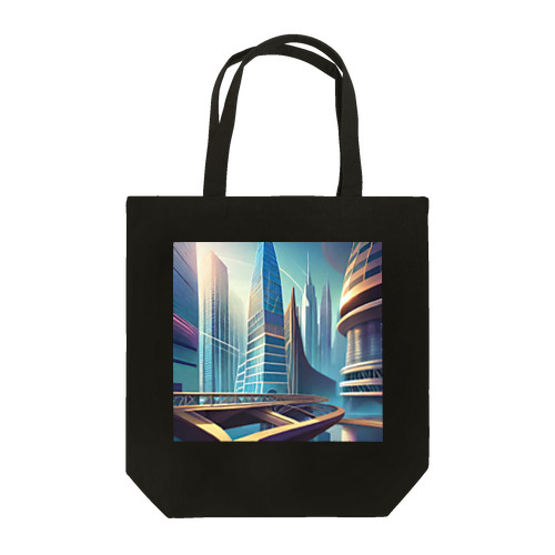 ジオメトリック都市 Tote Bag