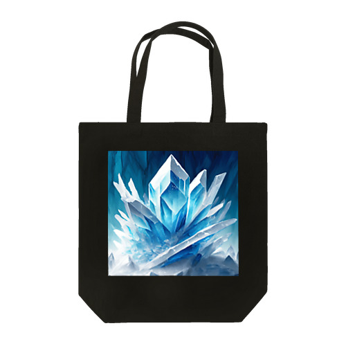 氷のクリスタル Tote Bag