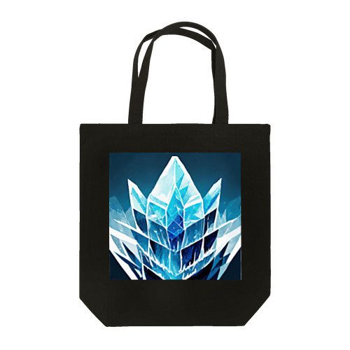 氷のクリスタル Tote Bag