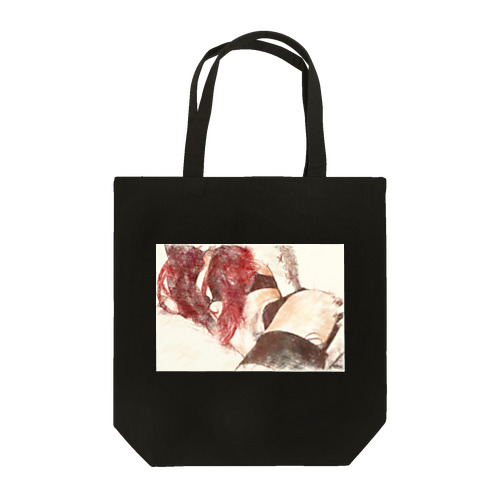 RED CALL GIRL Tote Bag