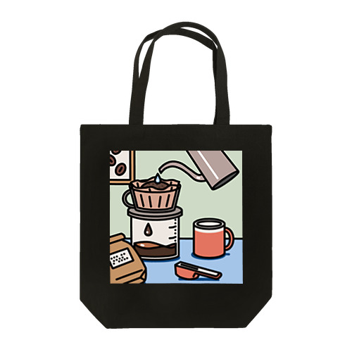 ハンドドリップコーヒー Tote Bag