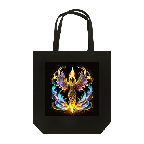 カラフルなガラスでできた女神像 Tote Bag