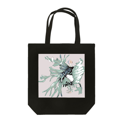 Green Dress Tote Bag