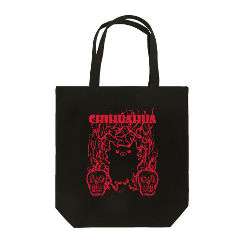 CHIHUAHUA METAL Tote Bag