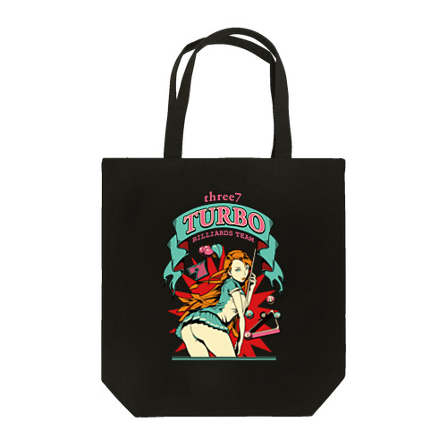 three7TURBO×ビリヤード Tote Bag