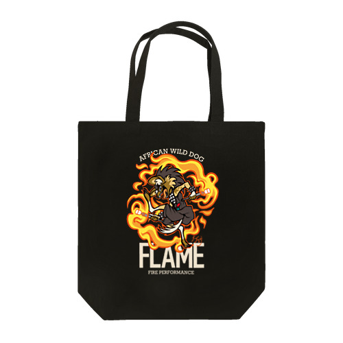 FLAME トートバッグ（dark） Tote Bag