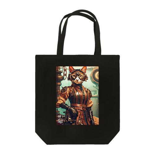 王立図書館司書 兼 探検家助手「ラベンナ」猫 スチームパンク Tote Bag