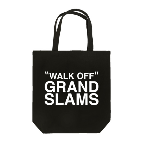 WALK OFF GRAND SLAMS -wht- トートバッグ