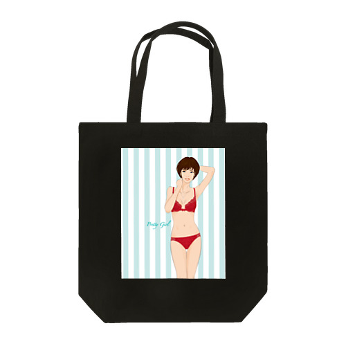 Girls IN Red (UP) Tote Bag