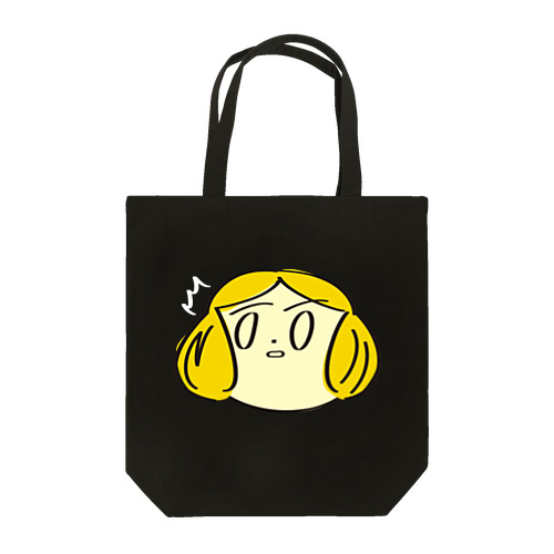 シリアスガール(濃色生地用) Tote Bag