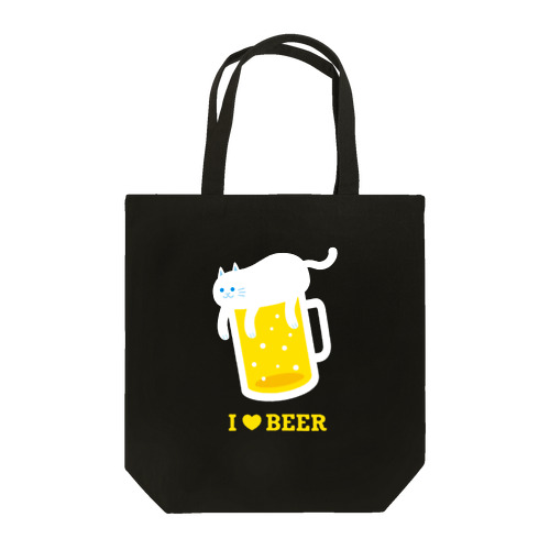 ねこ泡ビール Tote Bag
