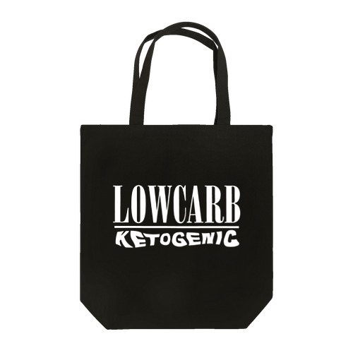 LOWCARB/KETOGENIC　トートバッグ Tote Bag
