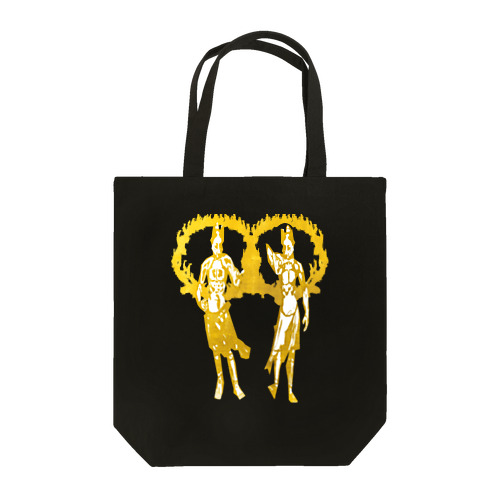 コンコンコン金剛力士像 （金） Tote Bag