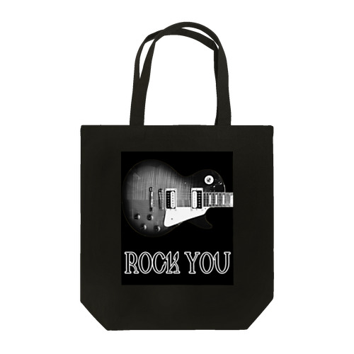 ROCK YOU モノクロ Tote Bag