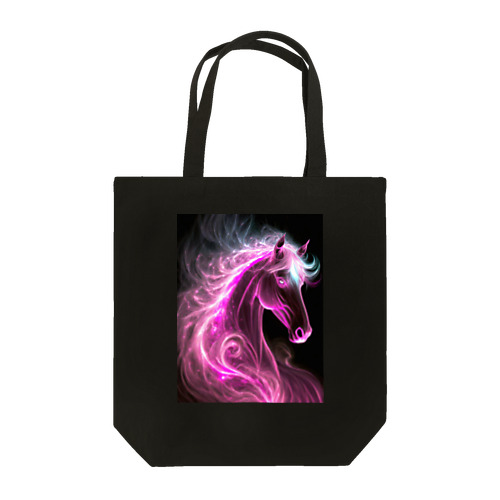 Ruby Flame Horse Tote Bag