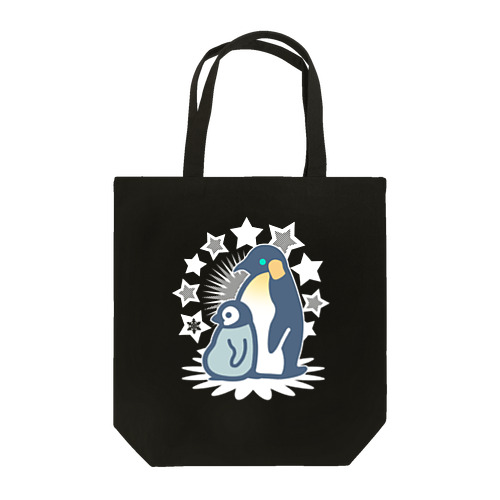 ぺんぎんのおやこ（カラー白柄あり） Tote Bag