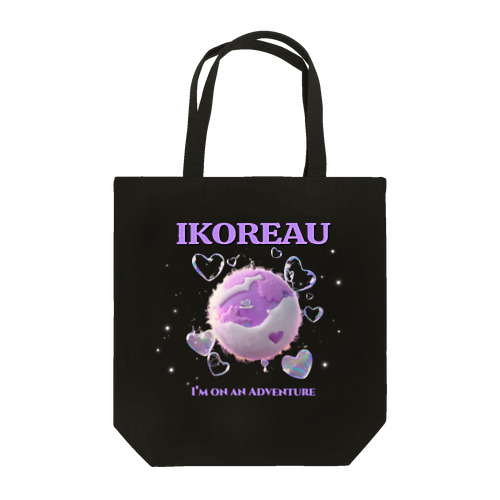 I KOREA U　ふわふわパープル Tote Bag