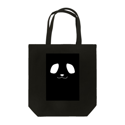 BLACK PANDA Tote Bag
