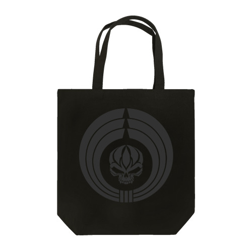 熨斗輪に髑髏 薄墨（オリジナル家紋シリーズ） Tote Bag