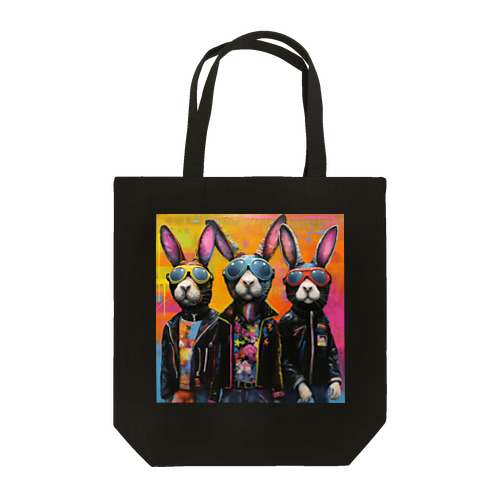 ロックでパンクなラビッツ Tote Bag