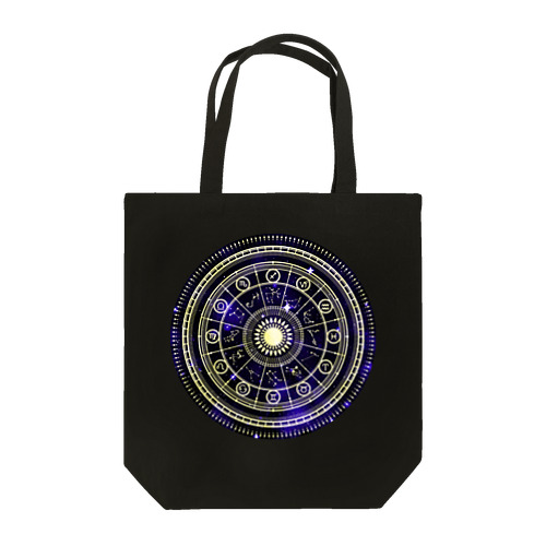 天文時計02（青） Tote Bag