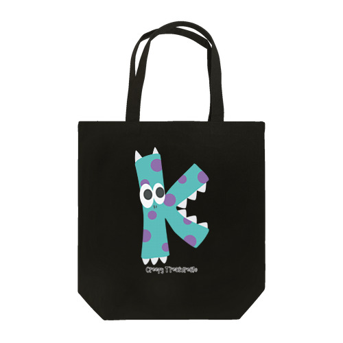 Alphabet　Monster　【K】 Tote Bag