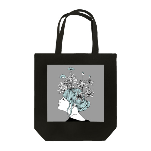 mint blue Tote Bag