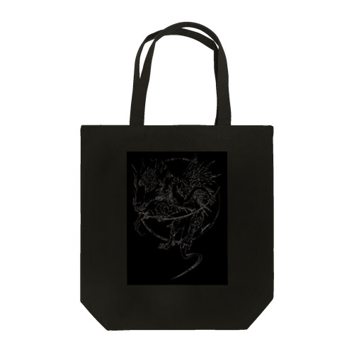 竜と花 Tote Bag