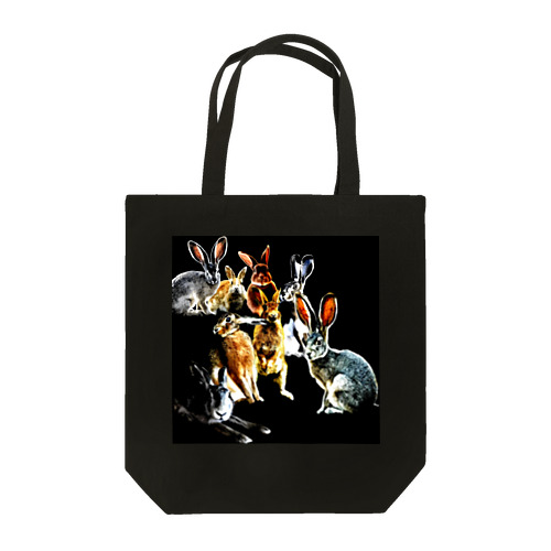 Electric Rabbit Land Tote Bag