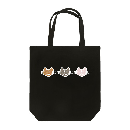 ねこ様　白 Tote Bag