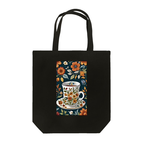 花の詩カップ(The Flower Poetry Cup) Tote Bag