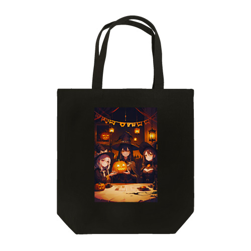 Halloween Journey　-Ghost side-　〜カボチャが照らす一年で最も不気味で騒がしい夜の旅〜　No.6「Weird Sisters」 Tote Bag