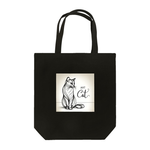art cat Tote Bag