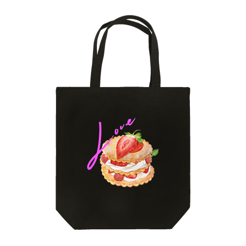 いちごLove Tote Bag