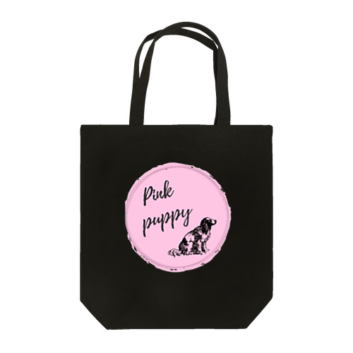 Pink puppy シリーズ Tote Bag