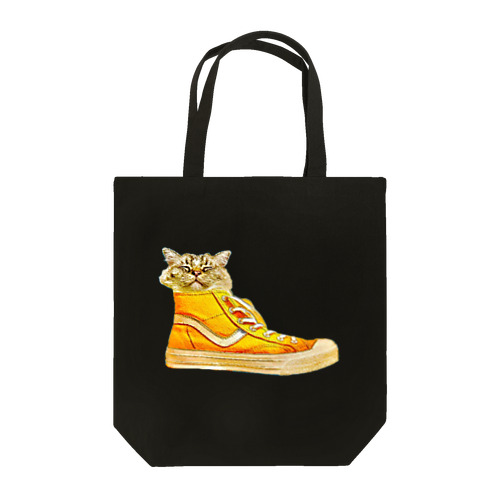 靴から猫【Ｖｅｒ．2】 Tote Bag