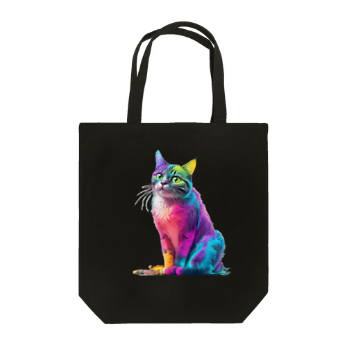 "猫の輝き"ニャオントートバッグ Tote Bag