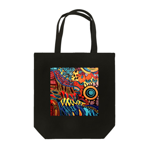 Psychede Calico #3 (サイケデ キャリコ) Tote Bag