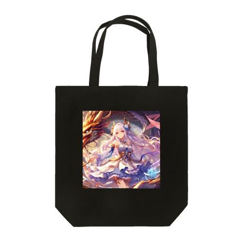 魔法を操る少女と守護龍✨シリーズ① Tote Bag