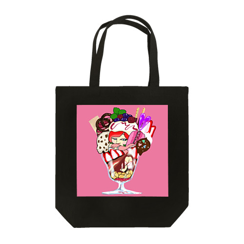 イチゴ♀ちゃんのパフェ Tote Bag