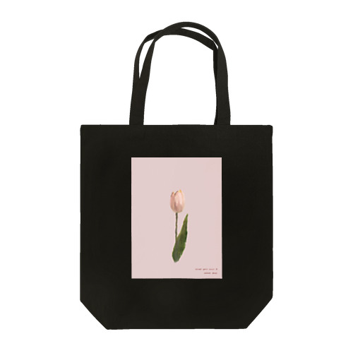 *Cherry Blossom ,Peach ,Tulip . Tote Bag